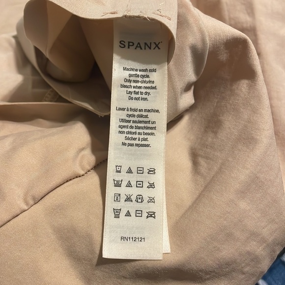 Spanx Shapewear Open Bust Slip Small Natural - Picture 5 of 5